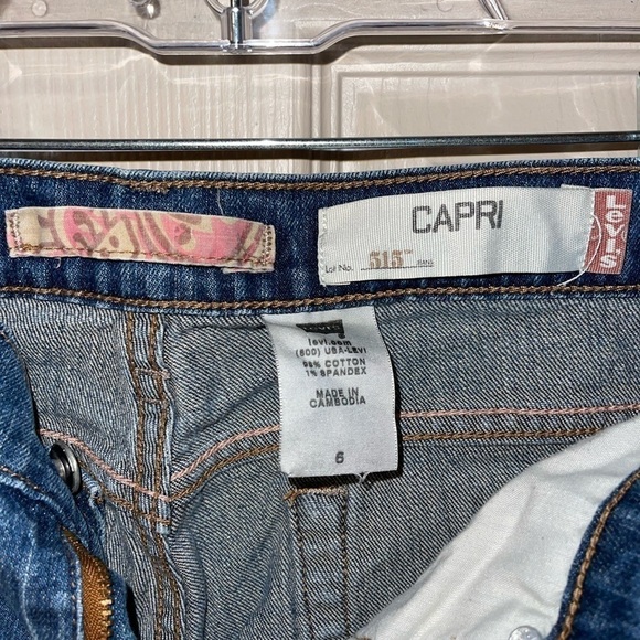 Levi’s 515 Capri With Cuffed Hem - Picture 5 of 12